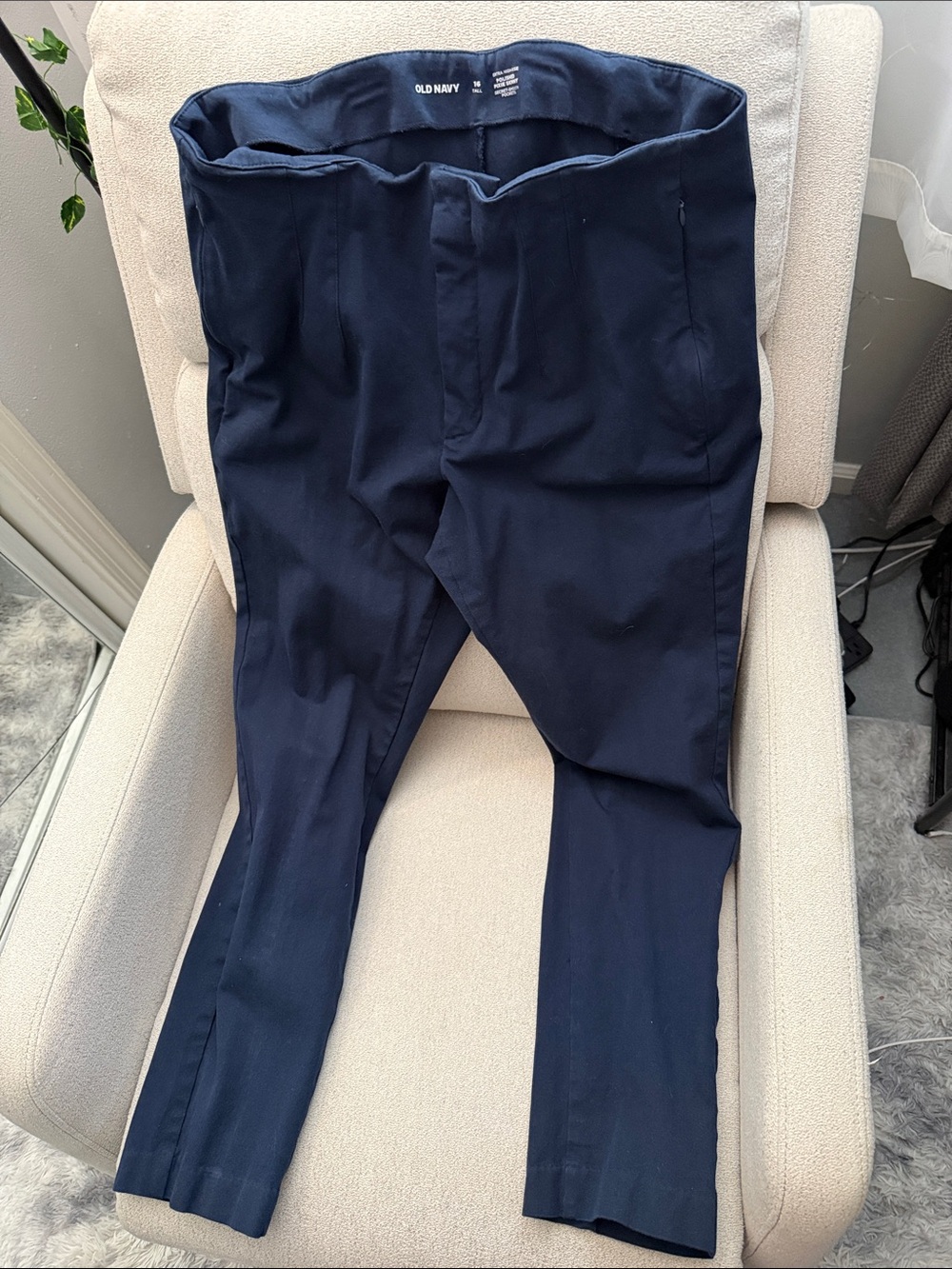 Old Navy Navy Skinny Dress Pants for Women